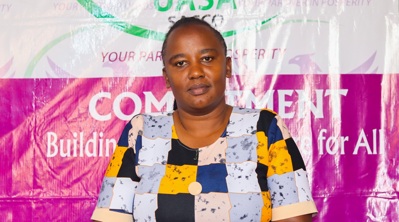 Madam Angela Macharia, UASA Secretary